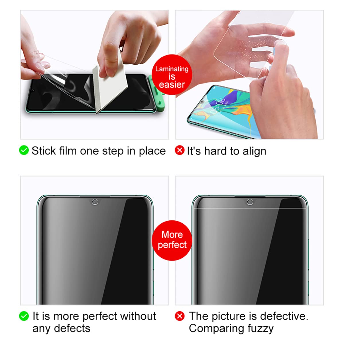 Stejnhge Pellicola Idrogel Proteggi Schermo per Honor 400 Smart 5G, [2 Pezzi] HD Trasparente TPU Pellicola Protettiva Morbida Protezione