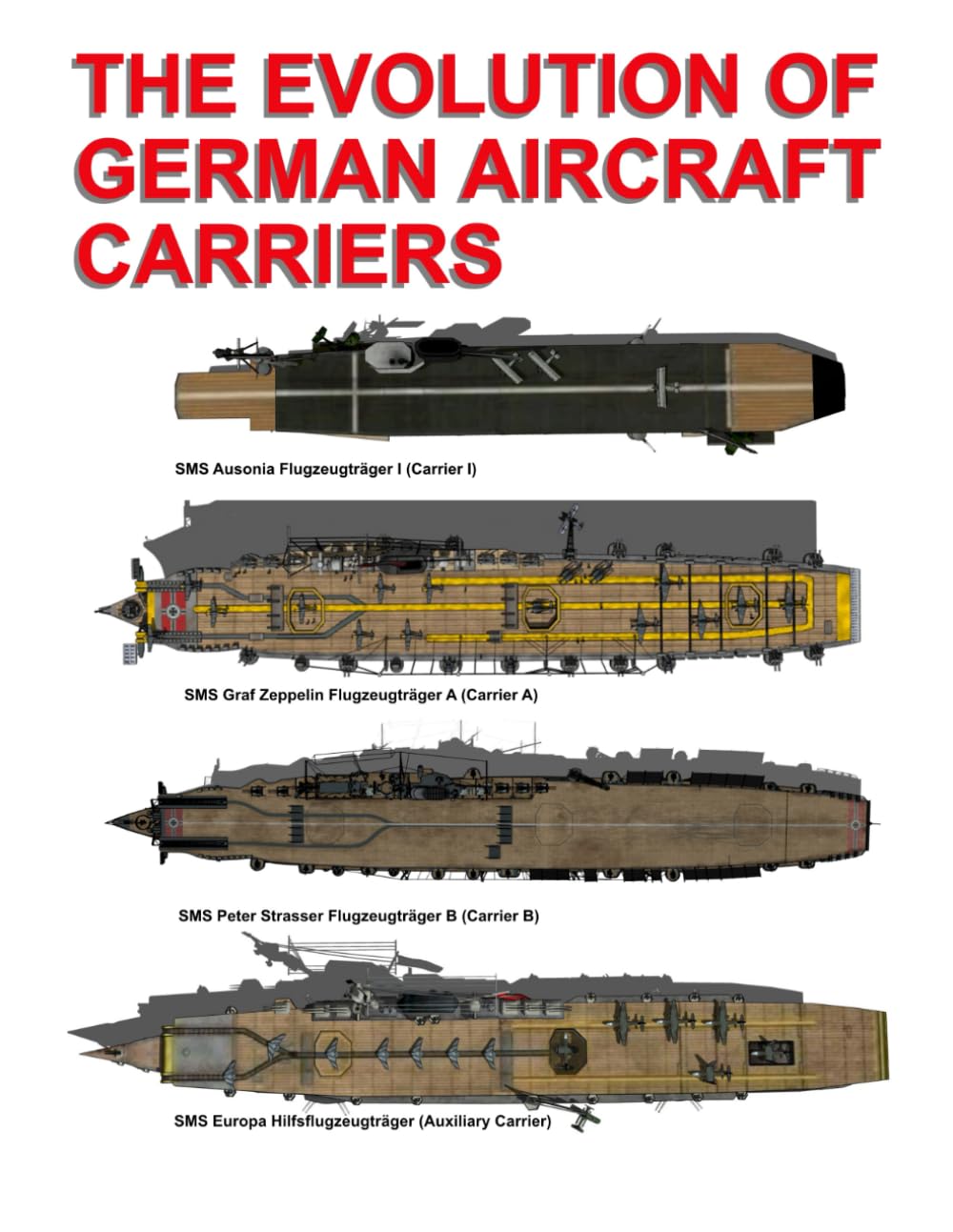 The Evolution of German Aircraft Carriers: Die Entwicklung Deutscher Flugzeugträger      Paperback – January 4, 2026