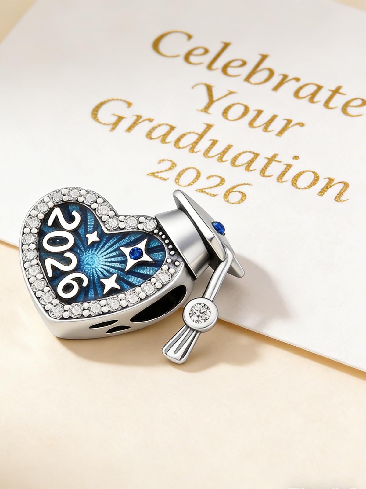 KEQ Breloque bleu mauvais œil pour bracelet à breloques Pandora S925 - Protection spirituelle - Pendentif porte-bonheur pour la protection - Cadeau de Noël pour petits-enfants, grand-mère, maman