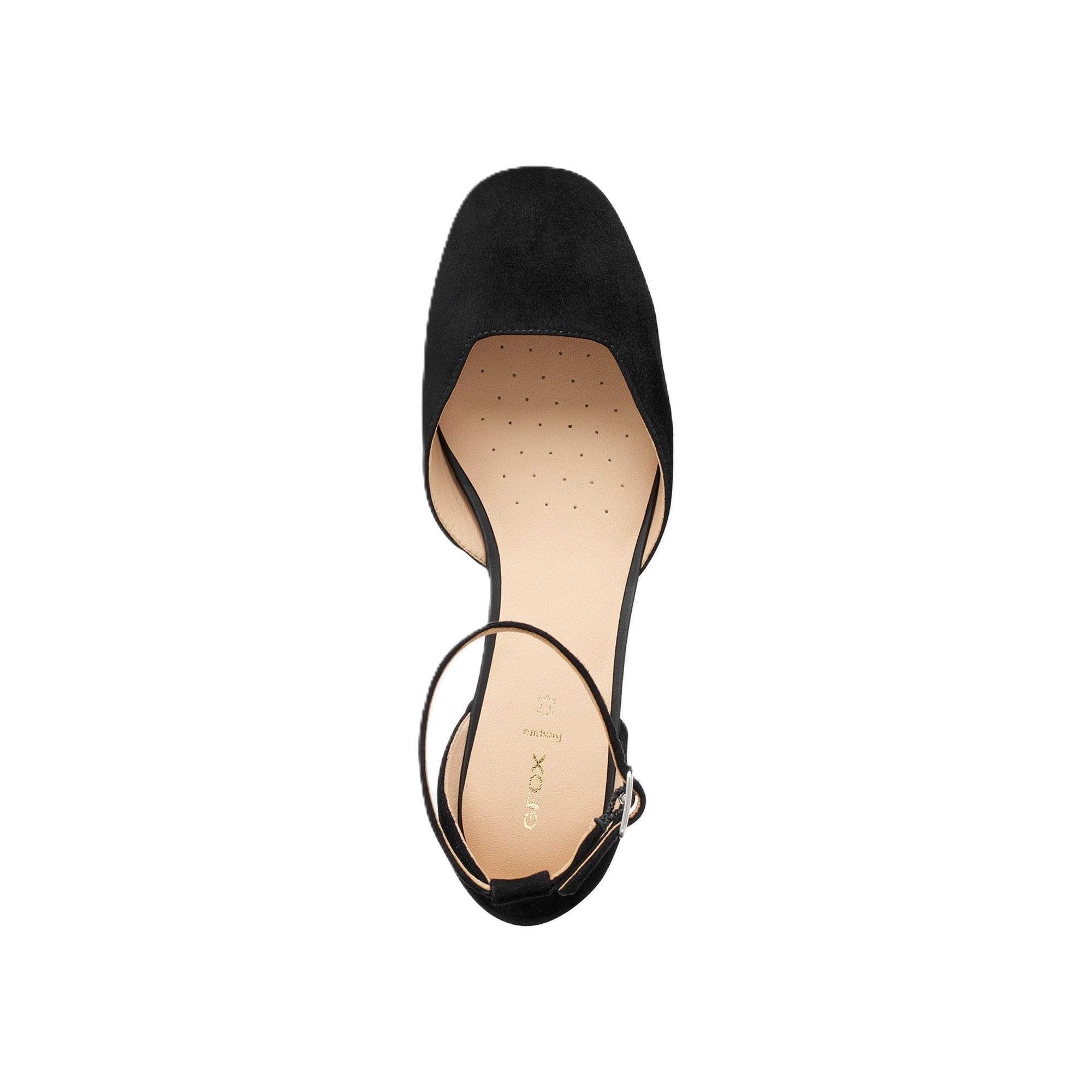 Geox dhyalma Donna Decollette Tacco Basso Nero - D651NA00021C9999