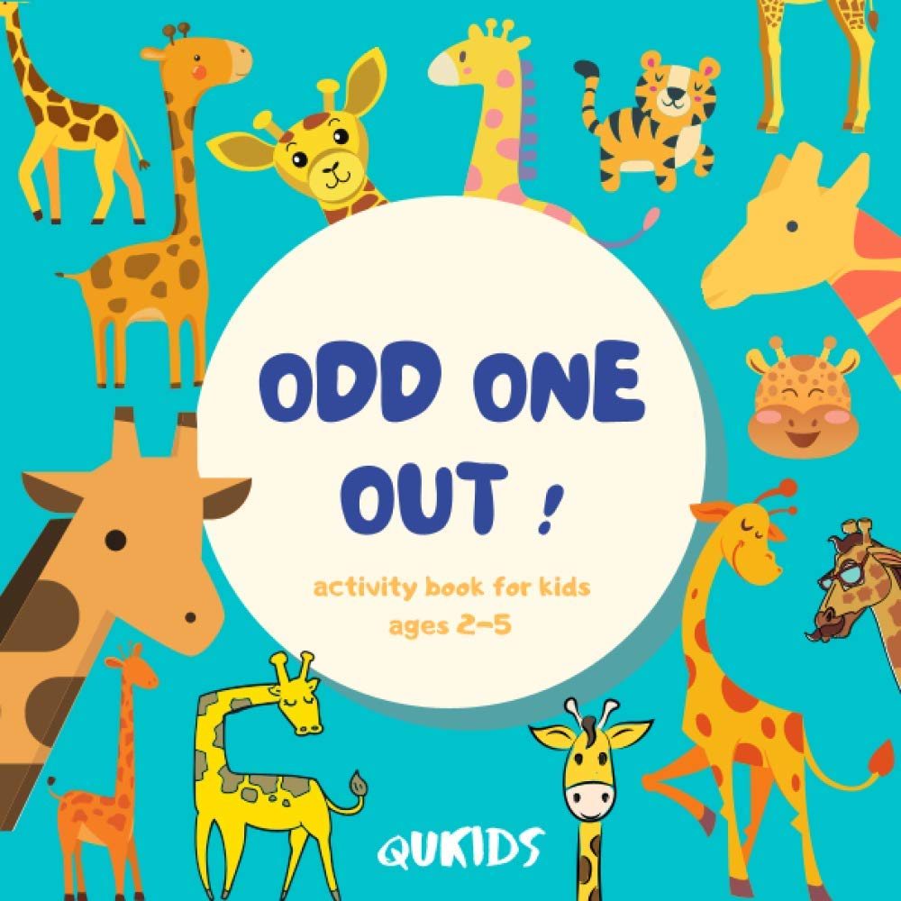 The Odd One Out !: 41 colored pages | Activity book for kids, Toddler and Preschool 2-5 ages | A Fun Spot the Difference Game |