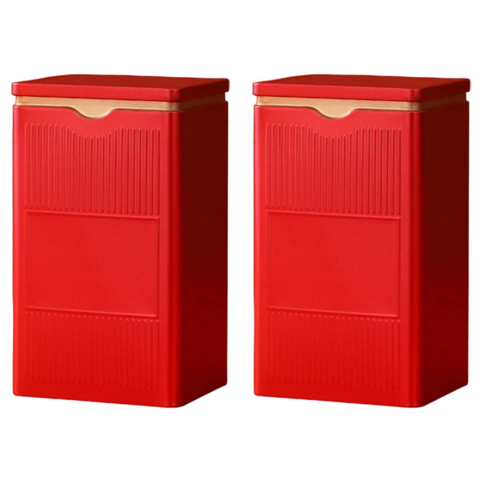 FackLOxc Metal Container for Organizing Coffee Dry Snacks Sealed Tea Tin Canister Multipurpose Household Coffee Holder Metal Tea Container