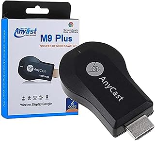 دونجل شاشة لاسلكية M9 بلس من اني كاست 1080 بكسل بمنفذ اتش دي ام اي، HDMI