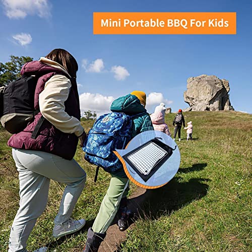 Churrasqueira Inox Portatil Dobrável, Fogão De Aço Inoxidável Para Acampamento, Suporte Ultraleve Pa