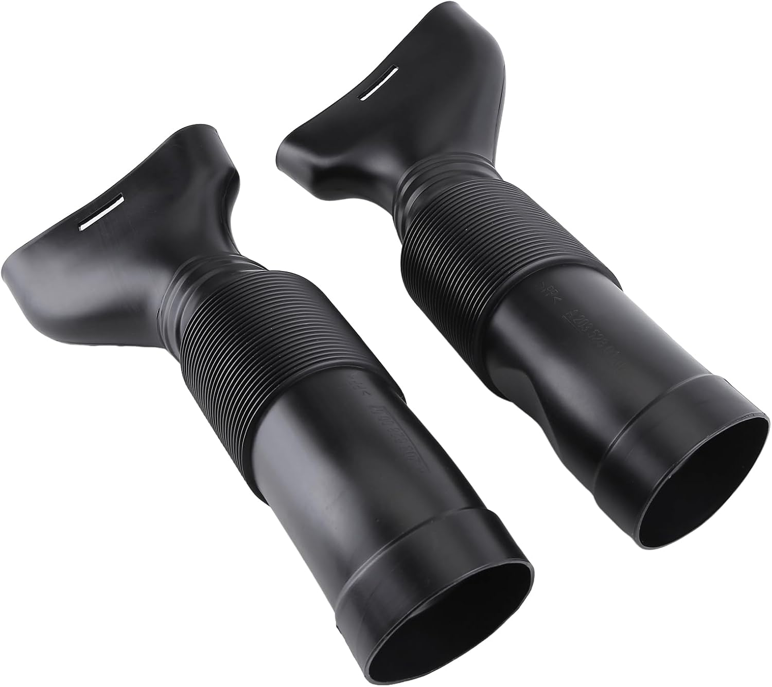 1 Pair Air Cleaner Intake Duct Tube Hose 2035280007/2035280107 Compatible with 2001-2005 for Mercedes-Benz C240 2001-2005 for Mercedes-Benz C320