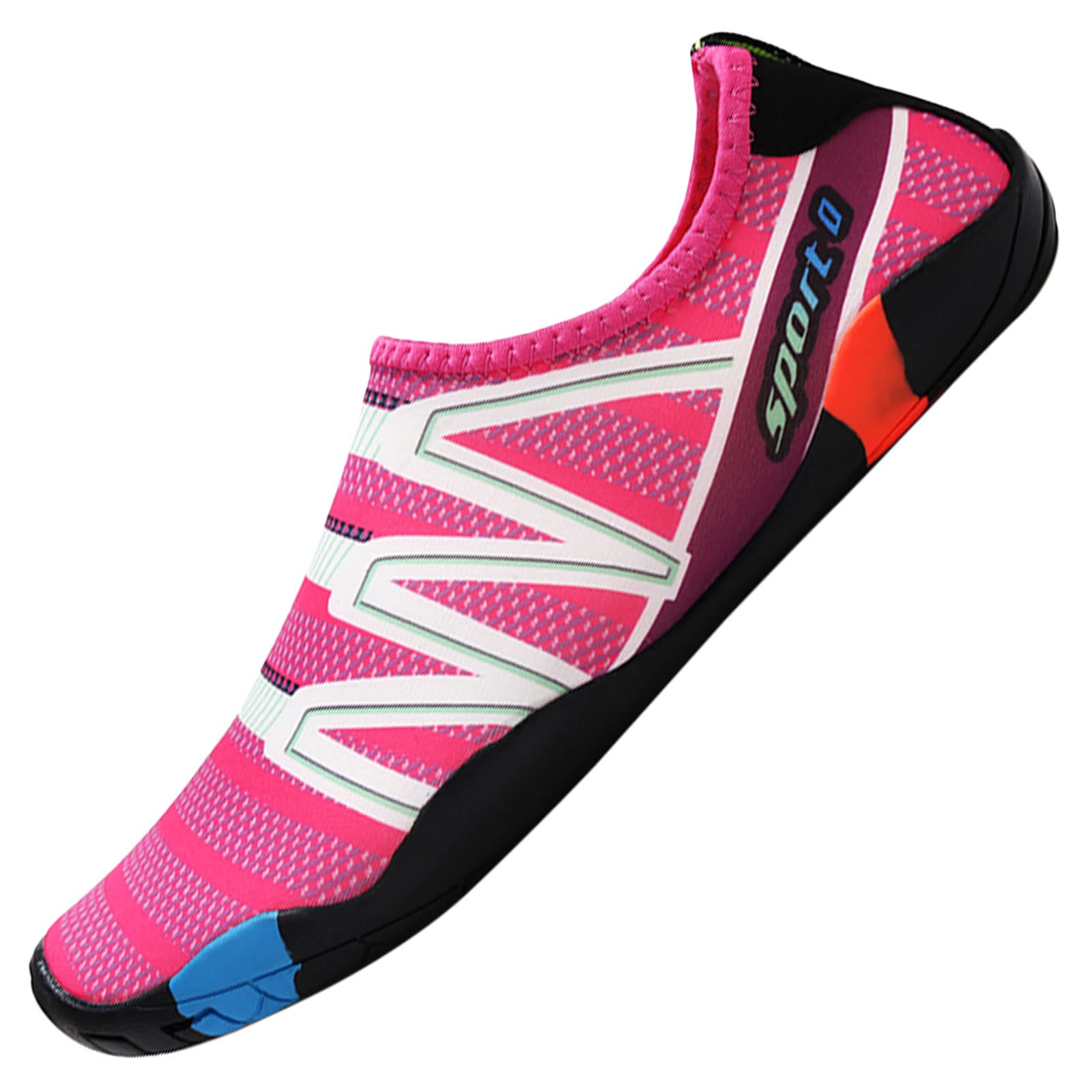 Tolaler Scarpette Scoglio Adulto, Scarpe Scoglio Antiscivolo Spessorate Scarpe da Immersione Robuste e Resistenti ad Asciugatura Rapida (Unisex)/Viaggio/Spiaggia/Nuoto