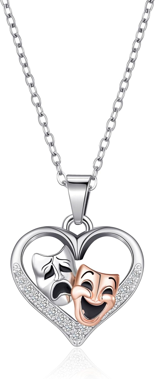 Gothic Necklace for Women Skull/rib cage heart/Sun Moon/Raven/Black Rose/Skeleton Hand Necklace Goth Jewelry Halloween Christmas Gifts for Women Men