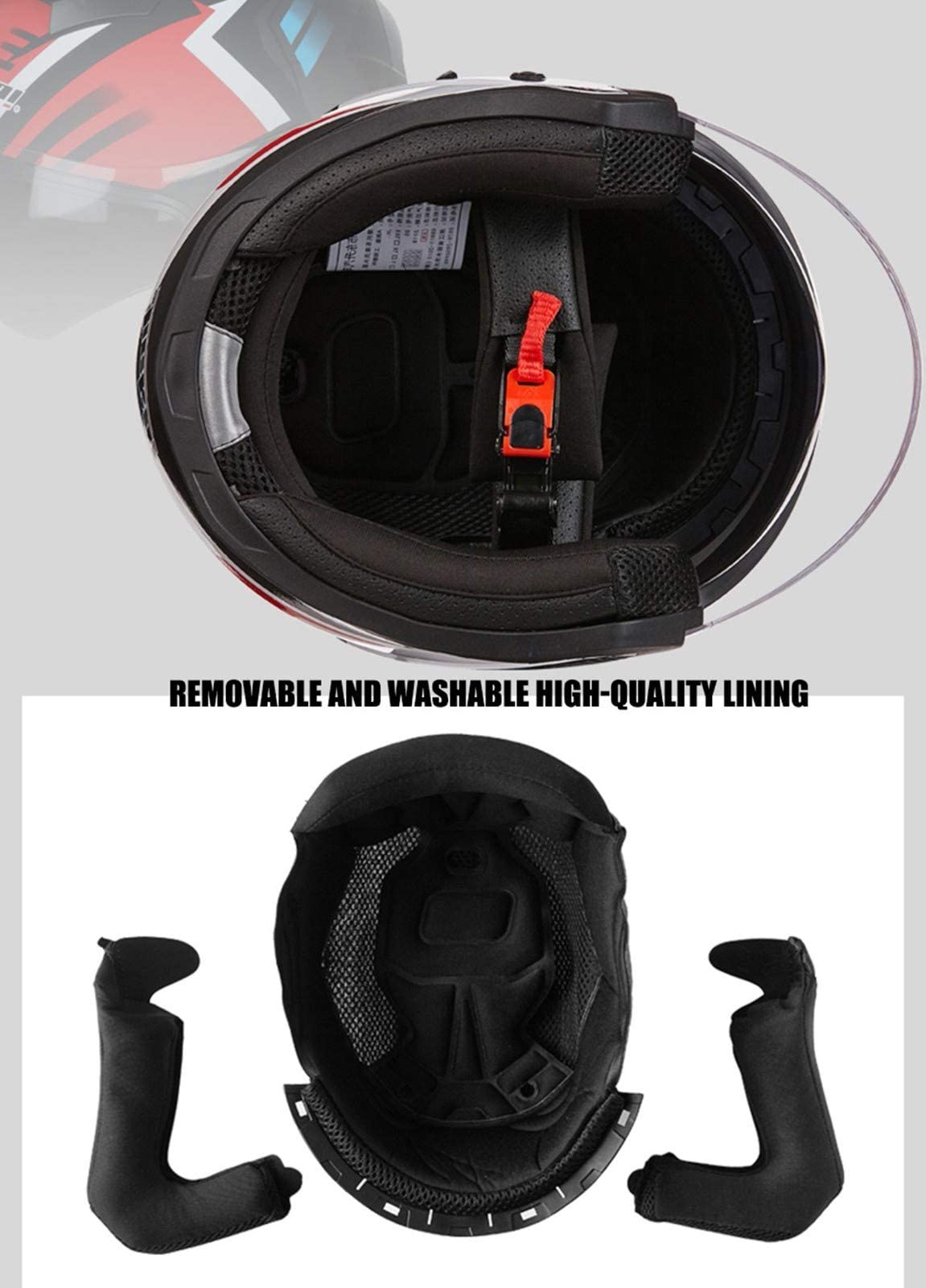 Cascos Protectores para Motocicletas Casco Abierto para Motocicleta Casco de Media Cara para Motocicleta Abs Moto Eléctrica ty Doble Lente Moto Casque Casco Moto para Adultos Hombres Mujer