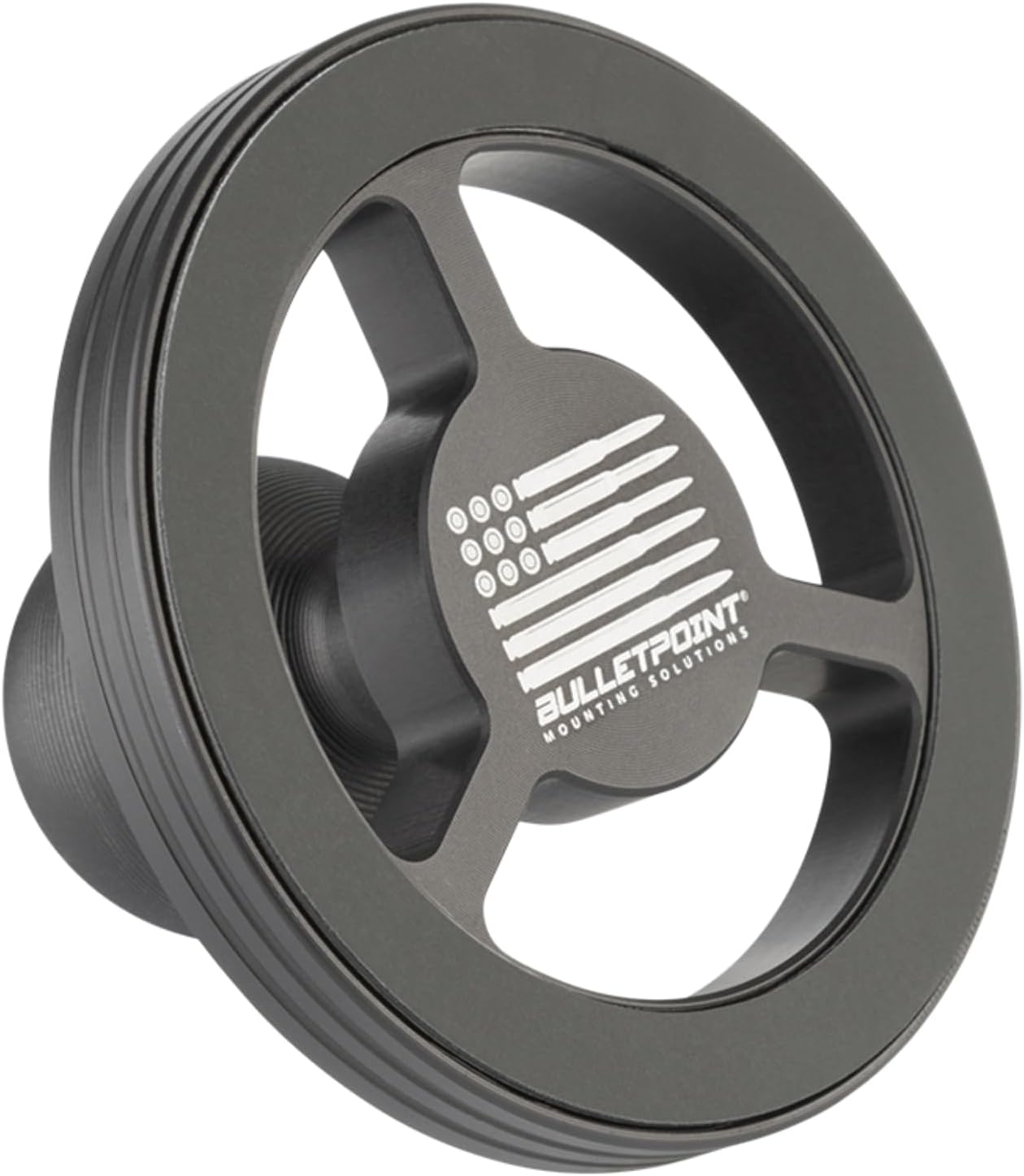 Bulletpoint Mounting Solutions Dash Mount Magnetic Cell Phone Holder Compatible with MagSafe iPhone Smartphones - 1 inch Ball Mount Attachment (25.4mm)