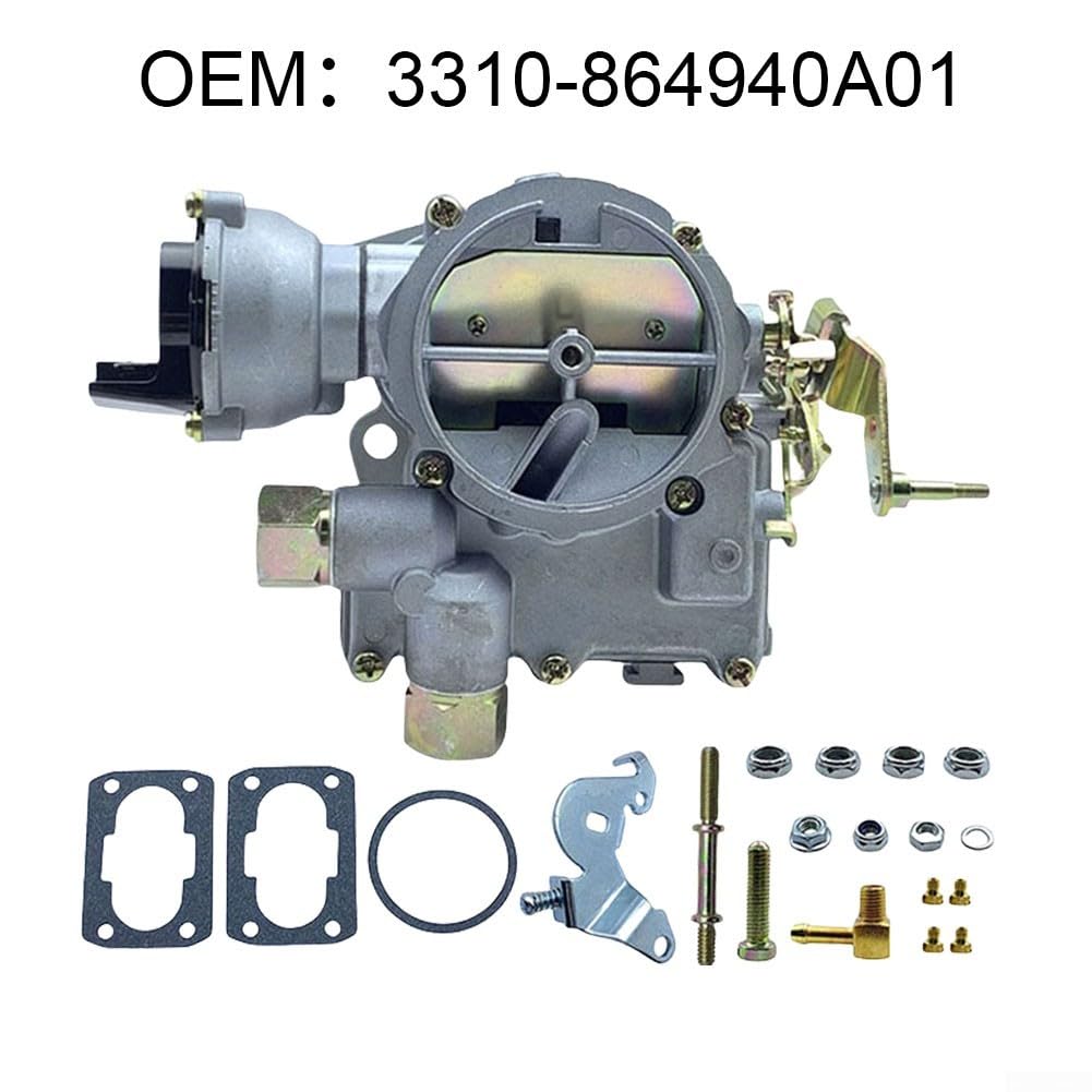 Ricambio carburatore marino, per parti del motore Mercruiser 3.0L 2.5L, montaggio in metallo argento Direct Fit OEM 3310-864940A01, componente del sistema della barca