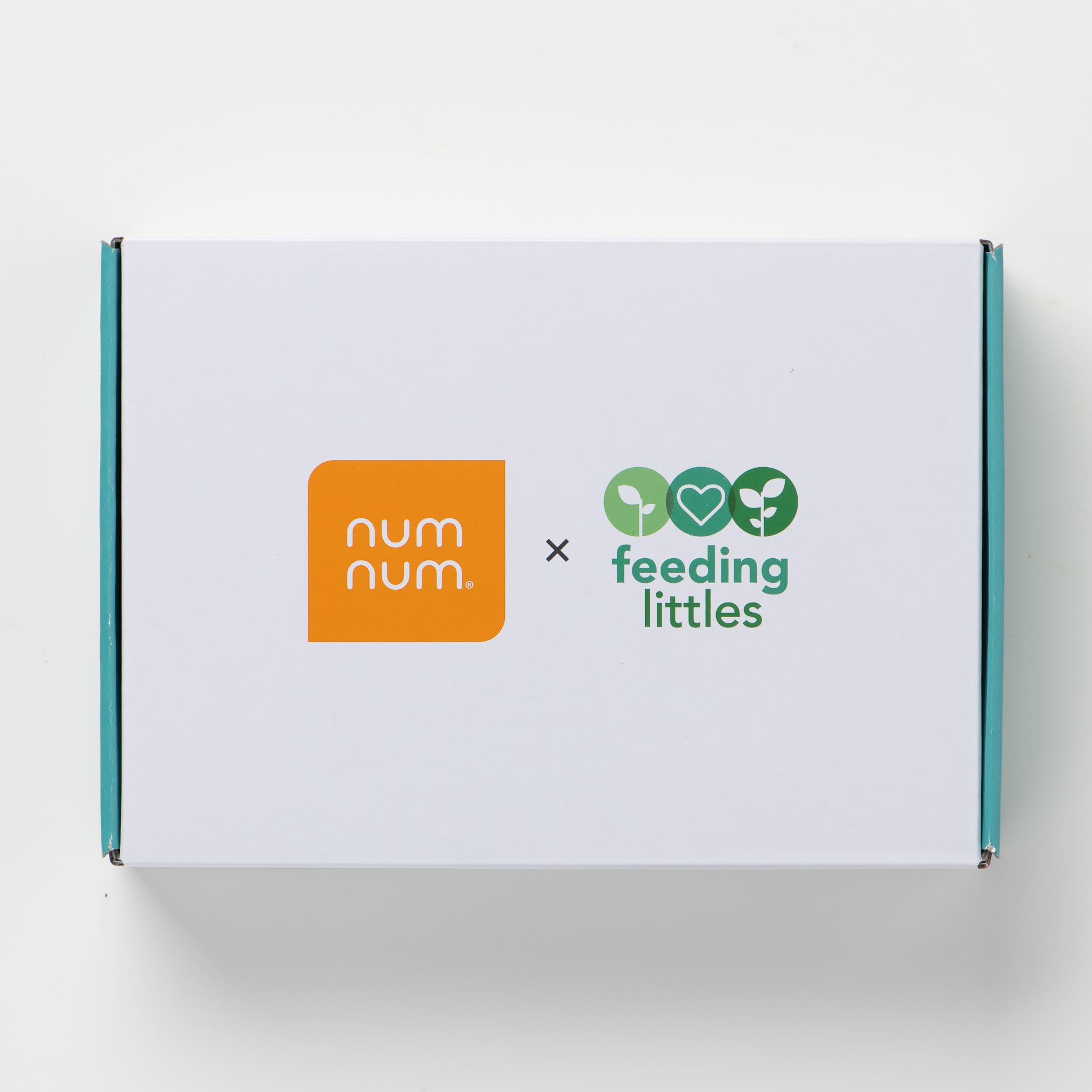 Baby Spoons Set, Feeding Littles x Silicone Pre-Spoon GOOtensils for Baby Led Weaning, Self-Feeding & Teething, First Stage Toddler Utensils for Ages 6+ Months, 6-Pack, BPA-Free (Neutral/Neon)