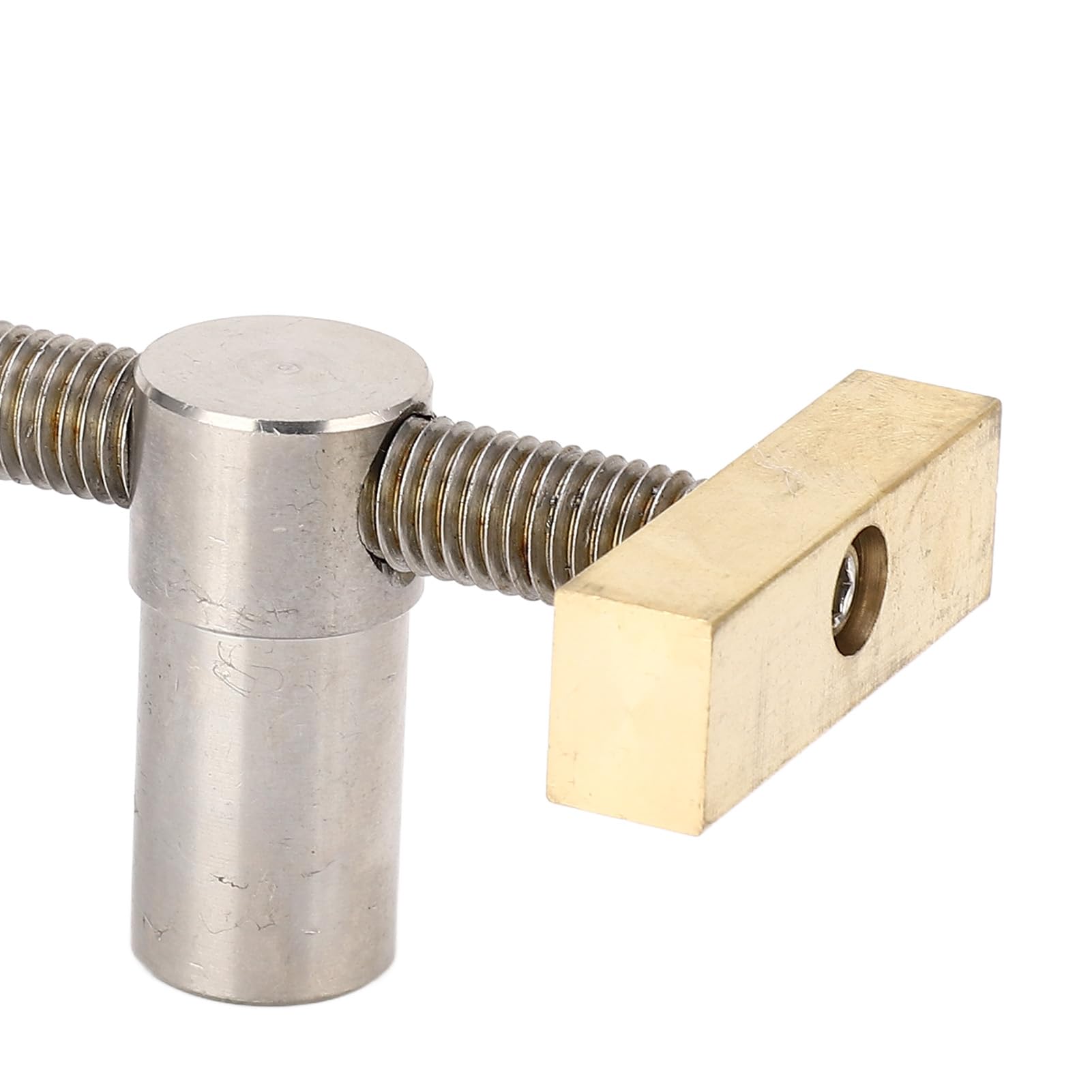 Juego de abrazaderas de escritorio para carpintería profesional, herramienta de fijación de banco de trabajo de latón y acero inoxidable ajustable de alta resistencia para p (19mm)