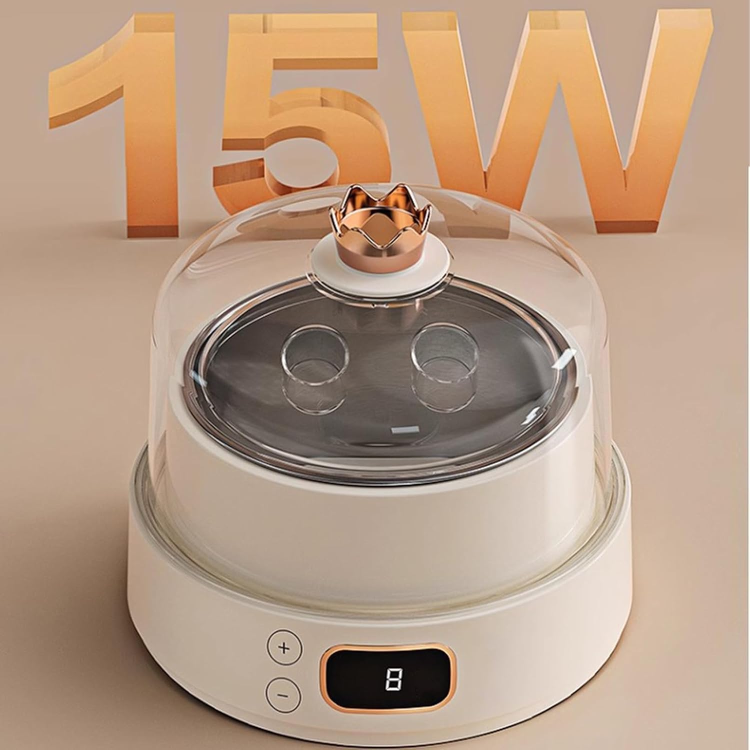 Yogurtiera Elettrica Con Timer E Controllo Della Temperatura - Incubatrice Domestica Per Yogurt Biologico, Formaggio E Vino Di Frutta