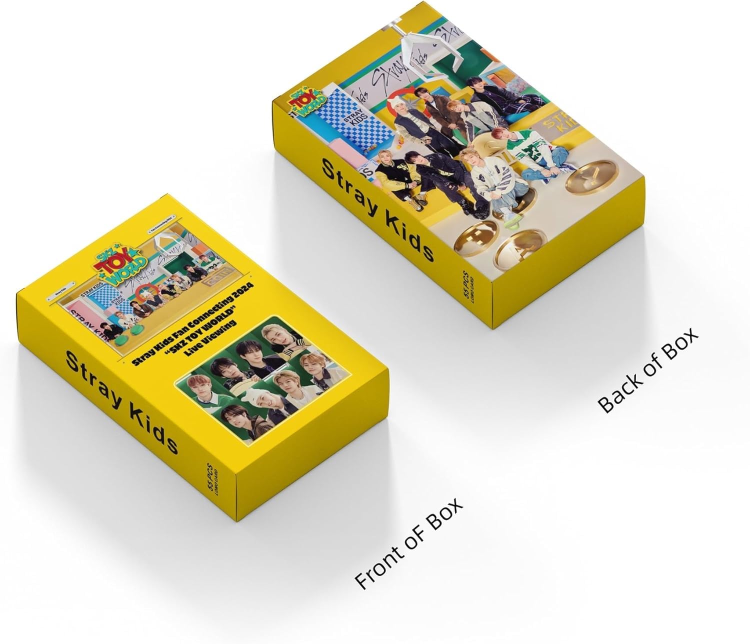 Careflection Stray Kids SKZ TOY WORLD Holograhic Photocards 55Pcs