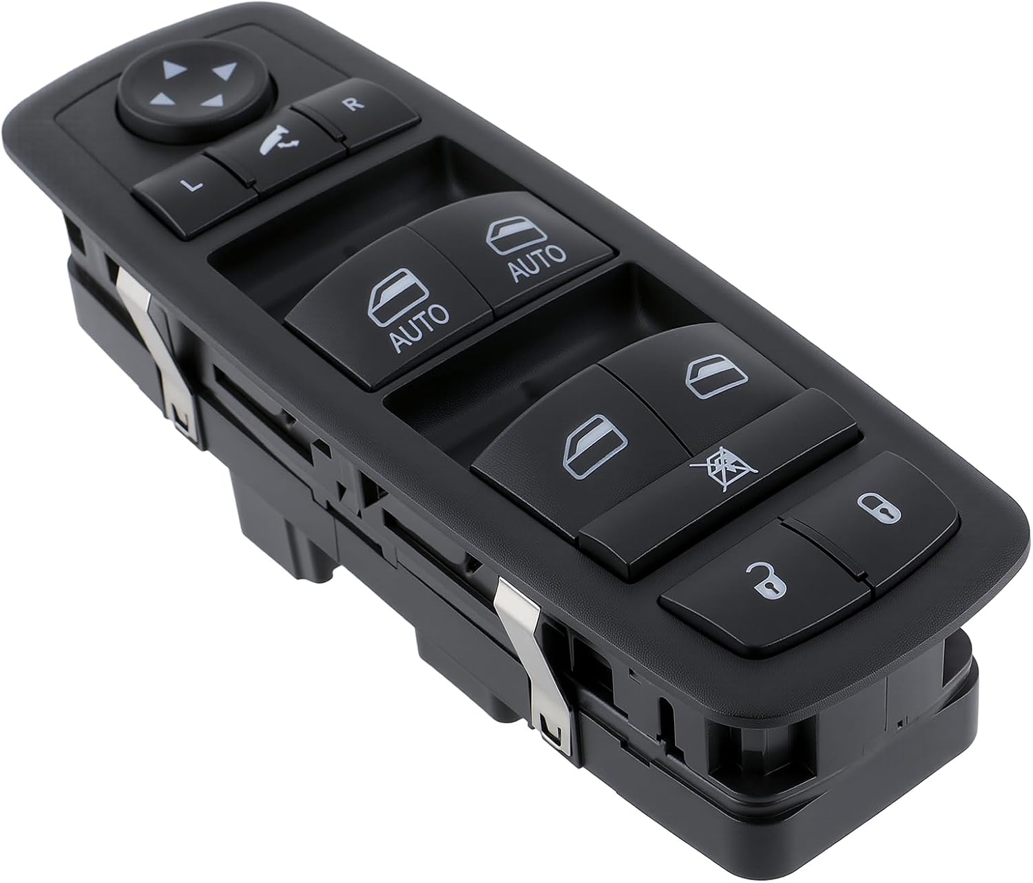 AUTOKAY Master Power Window Switch Driver Side Fits for RAM 1500 2014-2016 for RAM 2500 2013-2016 for RAM 3500 2013-2016 with Power Mirror Switch 68212784AB Double Auto 9+3 PINS