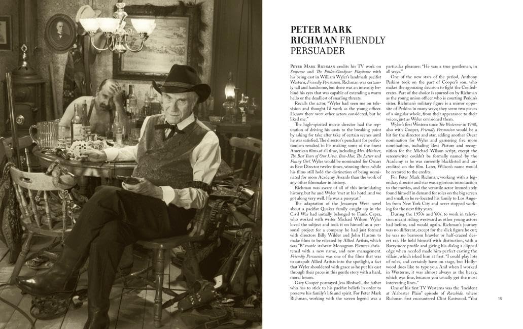 Western Portraits of Great Character Actors: The Unsung Heroes & Villains of the Silver Screen
