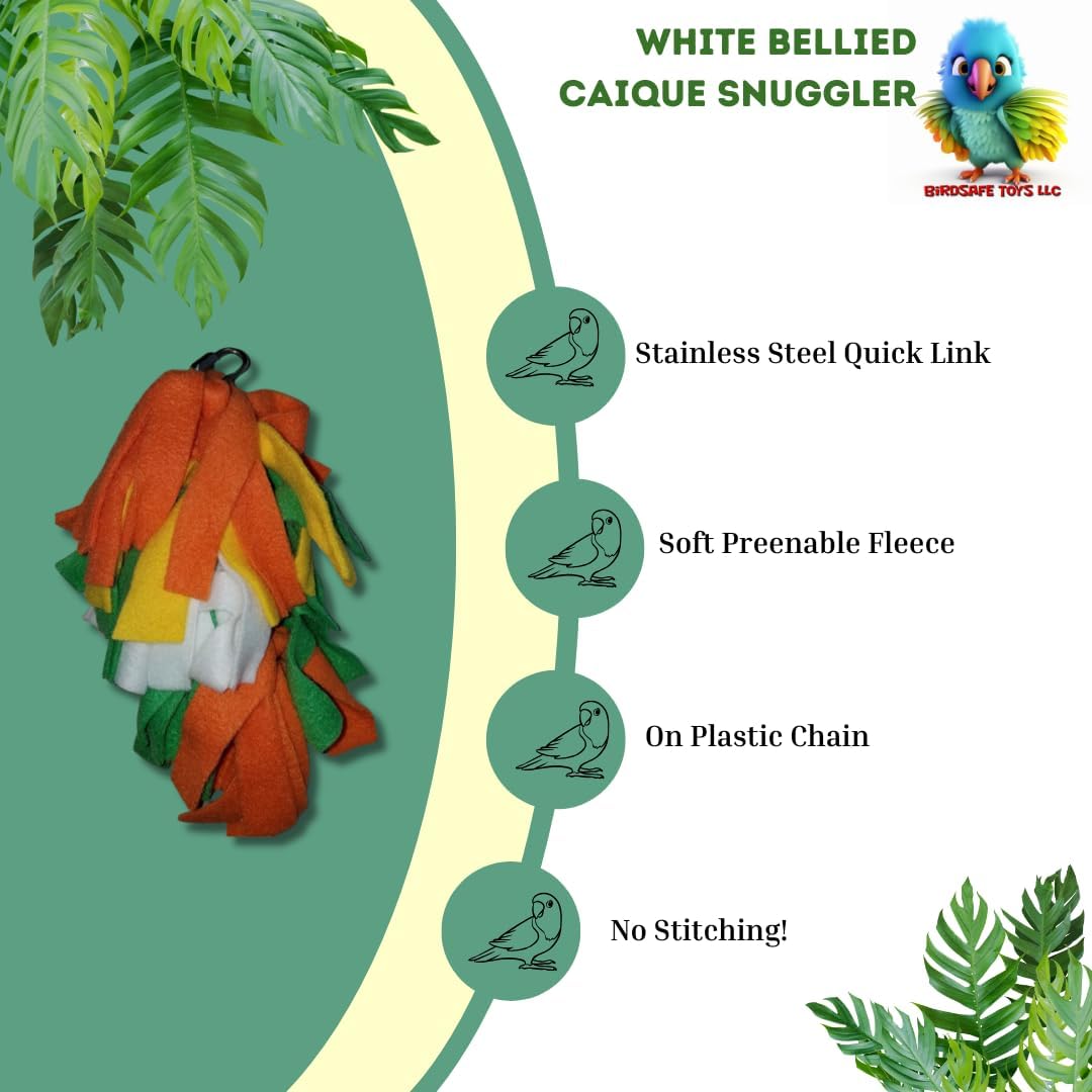 Birdsafe Toys White-Bellied Caique Snuggler
