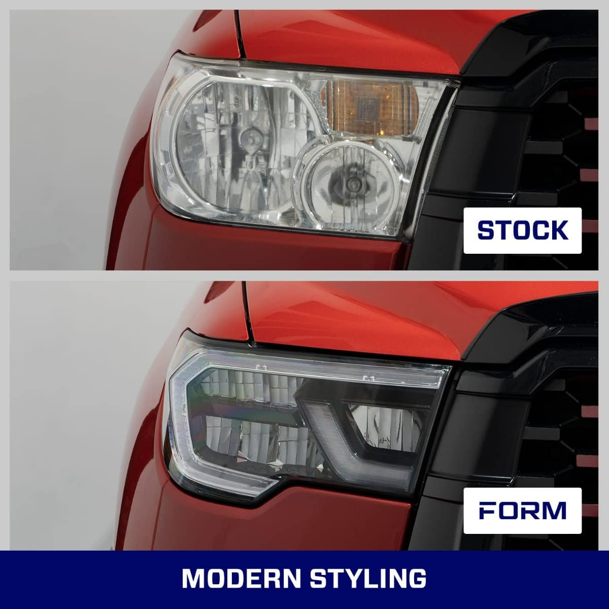 Form Lighting Sequential LED Headlights compatible with Toyota Sequoia 2008-2017 (pair)