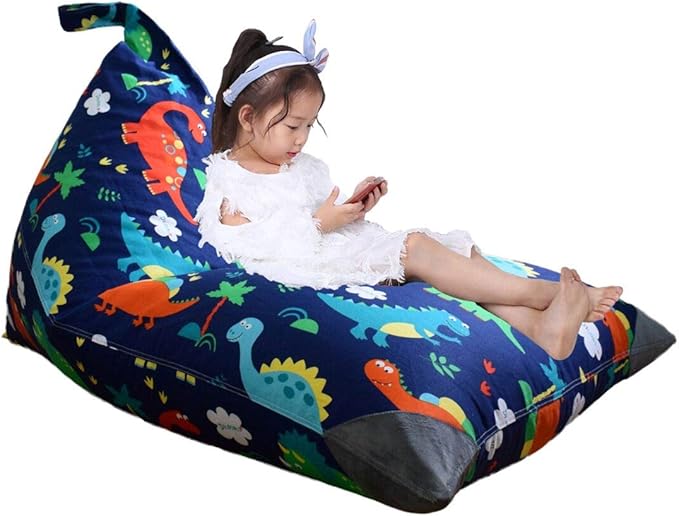 Jorbest Stuffed Animal Storage Bean Bag Chair for Kids and