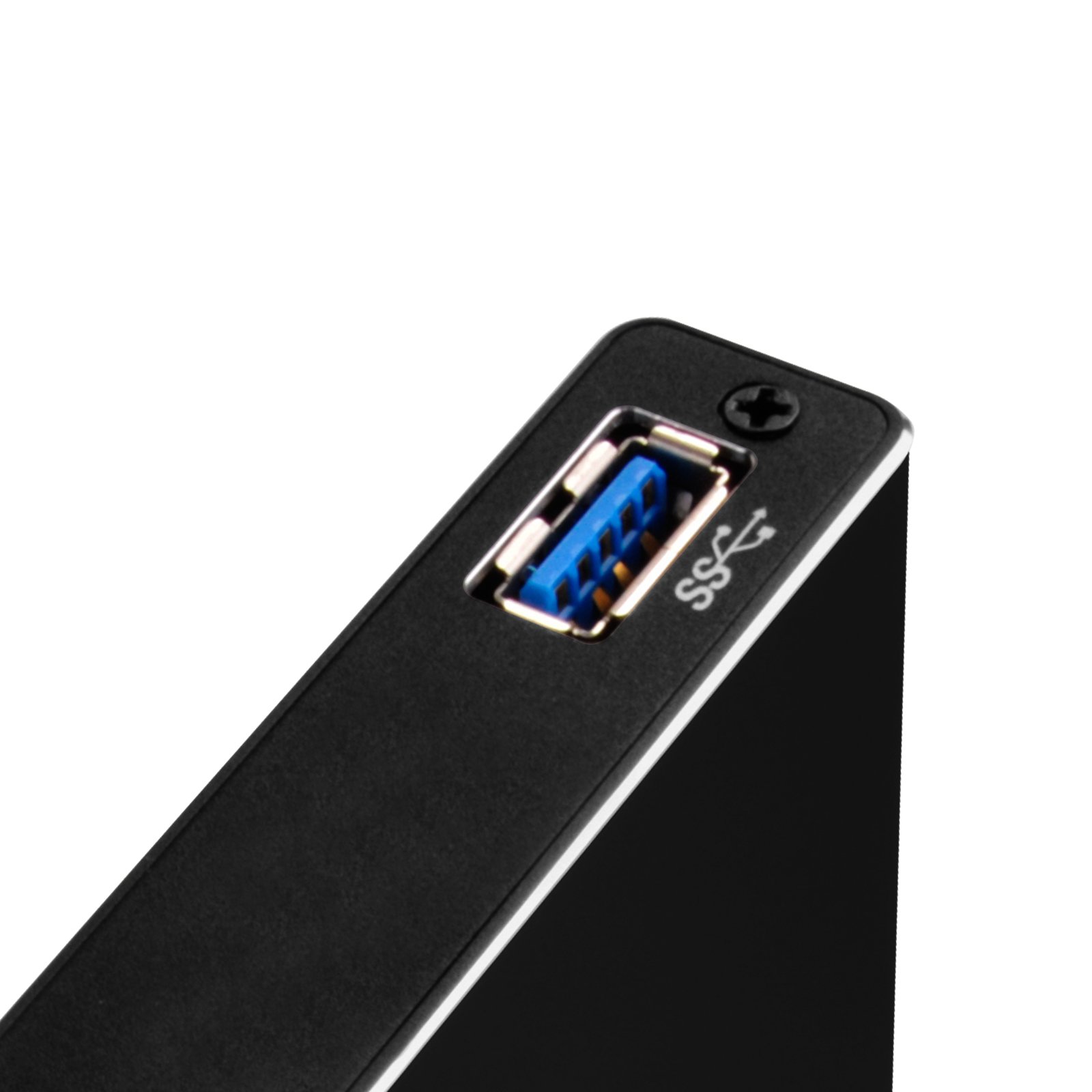 SilverStone SST-TS15B - Custodia per Hard Disk Drive USB 3.1 Tipo C per custodia da 9.5mm 2.5" SSD/HDD, Supporto UASP, alluminio, nero