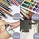 4 Stück Groß Mandala Schablonen, Mandala Wand Schablonen, Schablonen Zeichnen Set, für Scrapbooking Zeichnung Verfolgung DIY Möbel Boden Dekor Wände Fliesen Holz Stein Scrapbook (Groß Weiß)