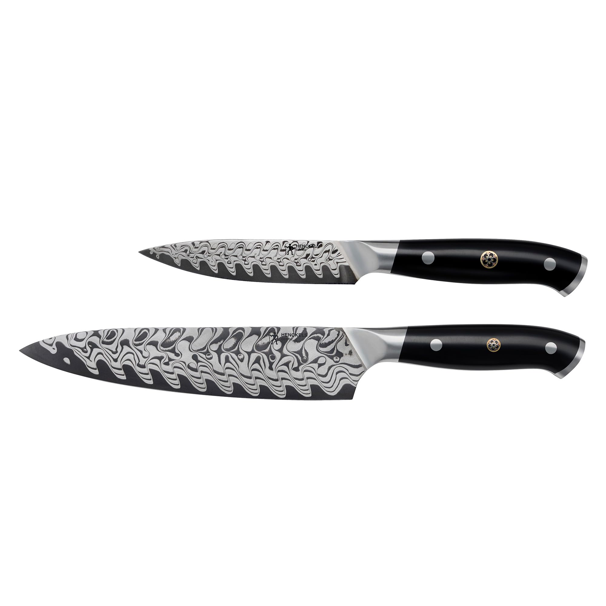 HENCKELS Compass Damascus 2-pc Chef's Knife Set