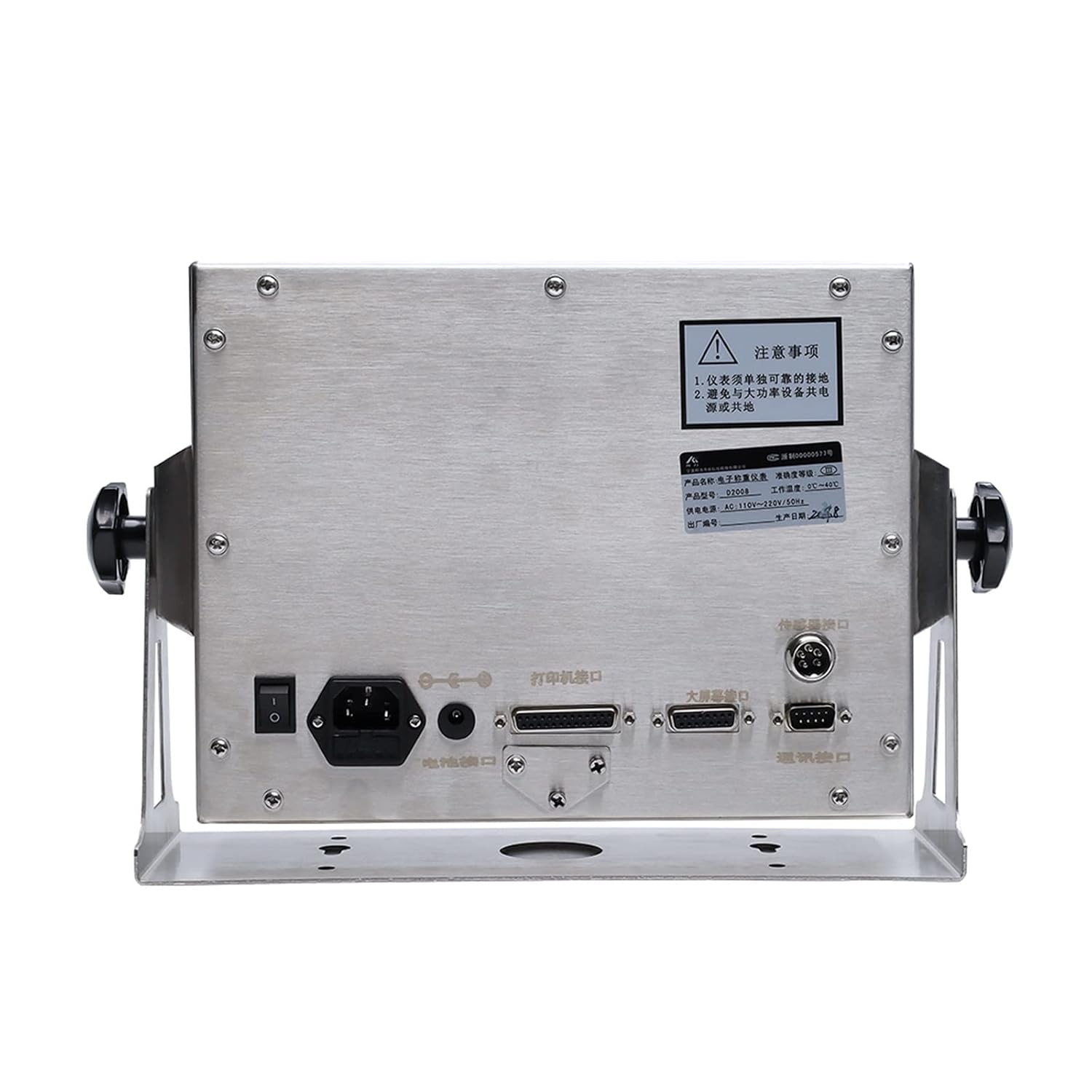 Load Cells, D2008 Digital Truck Scale Weighing Indicator Stainless Steel with Printer RS485(with Printer)