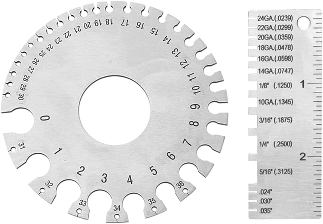 Thickness Measuring Gauge, AntiRust Wire Gauge Sheet