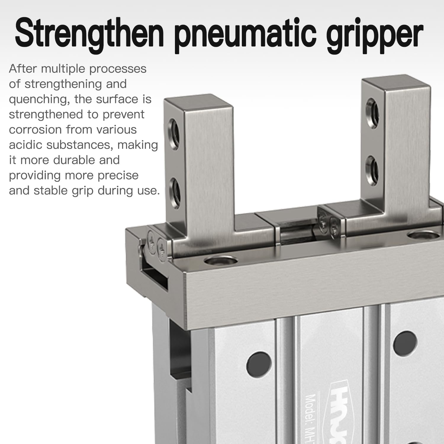 Pneumatische Parallelgreifer Klaue, 32mm Bohrung mit Magnet, Mini Pneumatische Greifer Fingerluftzylinder (MHZ2-32D)