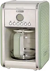 Ariete 1342, Cafeteira Vintage Verde, de 4 a 12 xicaras, Programável, 900Wats - 220V