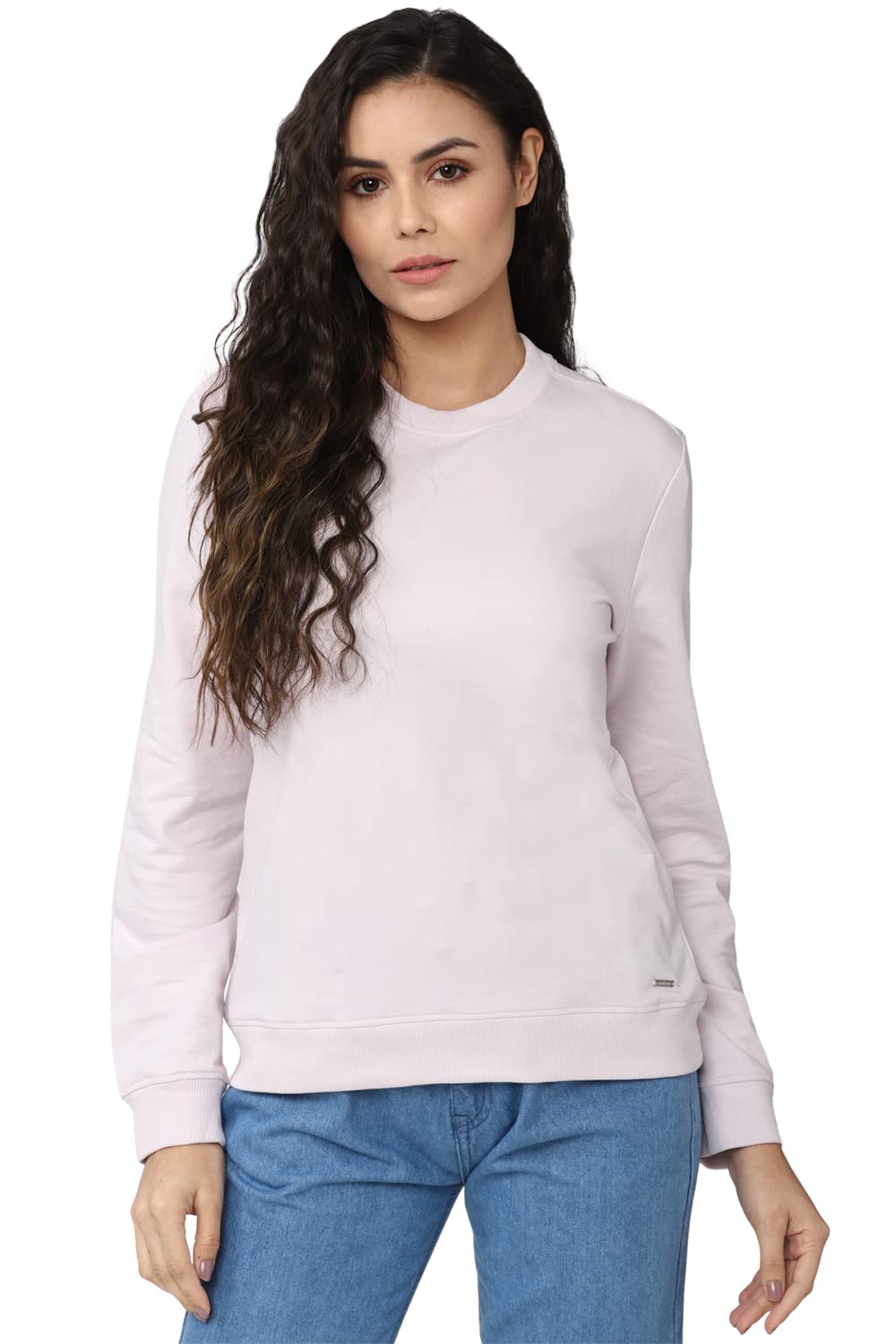 van heusen PolyWomen Cotton Round Neck Sweatshirt-picture-45