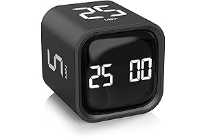 Rotating Countdown Timer - Transform Focus Time with Precision Timers and Customizable Alerts