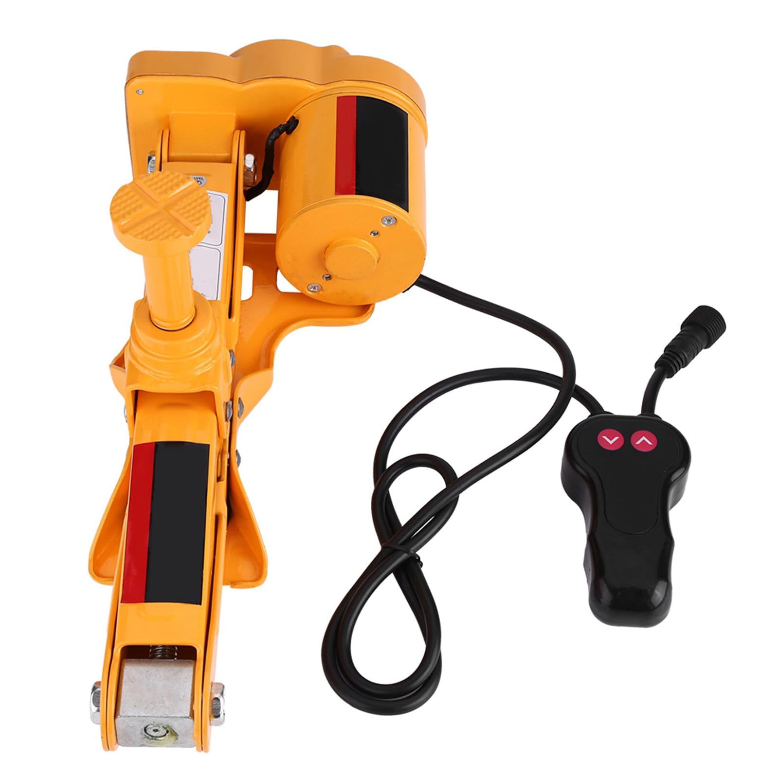 Martinetto Elettrico 3 Tonnellate 12V 15A Kit Attrezzi con Custodia per Cambio Pneumatici 12-35 cm