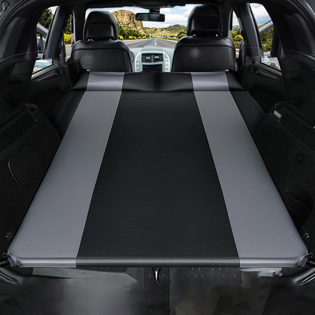 Matelas Gonflable Voiture pour BMW 1 Series F40 4 Door 2019-2023,Voiture Voyage Arrière Siège Matelas Portatif Plein Air Automatique Gonflable Camping Matelas,Black