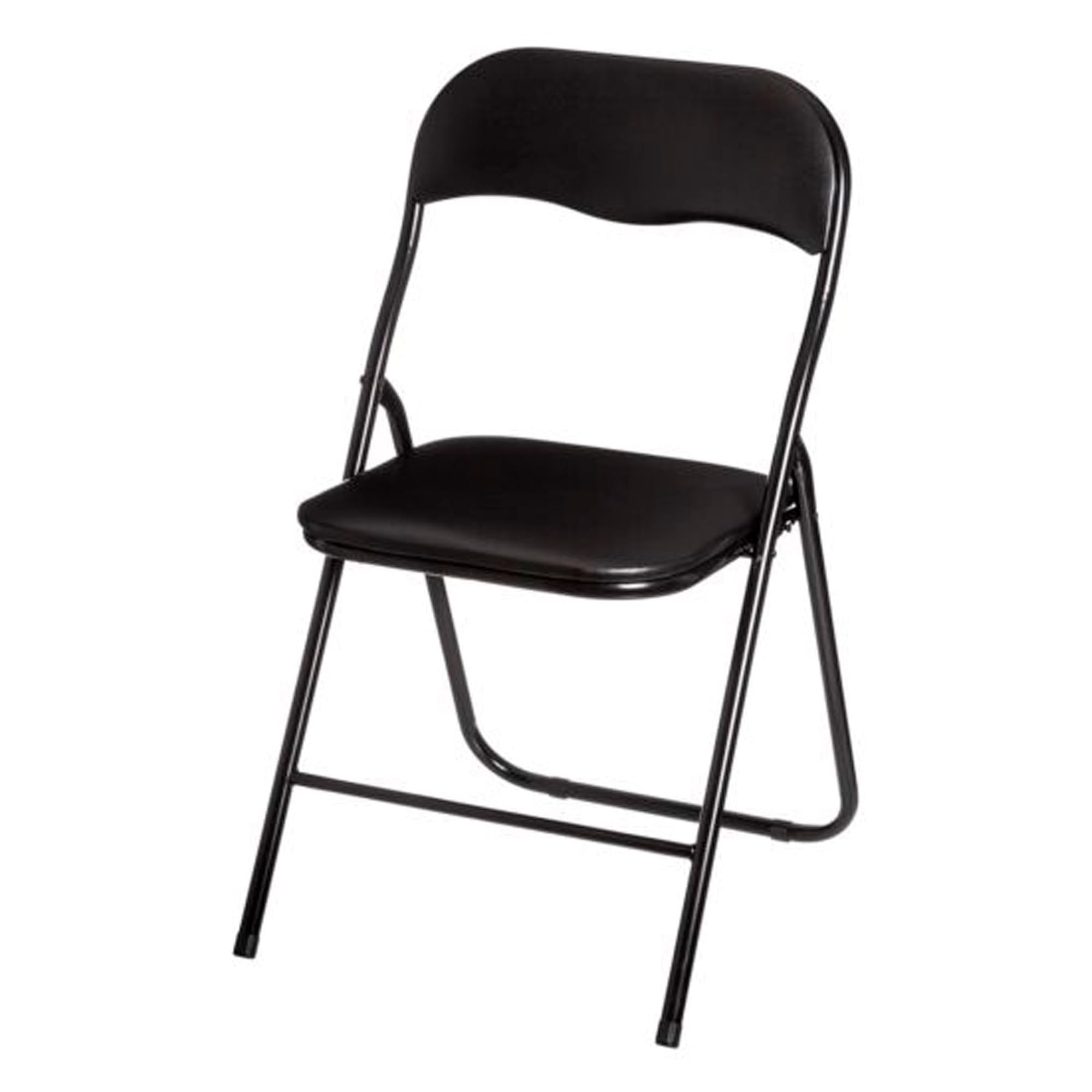 Well Home - Silla Plegable Negra - Básica