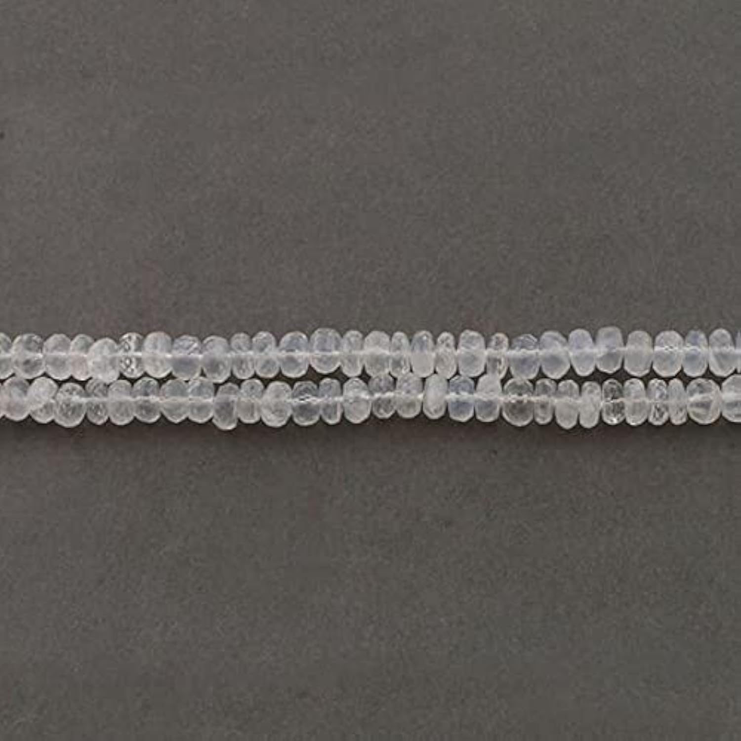 Snow Quartz perles rondelles facettées : évitez les pierres ternes pour vos bijoux