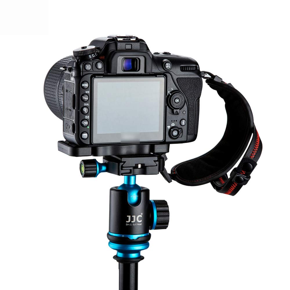 JJC DSLR Fotocamera Cinghia da Polso con Piastra U per Nik. Z30 D7500 D7200 D5600 D3500 D850 D780 Can. EOS R8 R6 R10 R7 R5 R RP 5D Mark IV 6DMkii M50ii M200 90D 850D 200DII FUJI X-E4 X-H2 (Rosso)