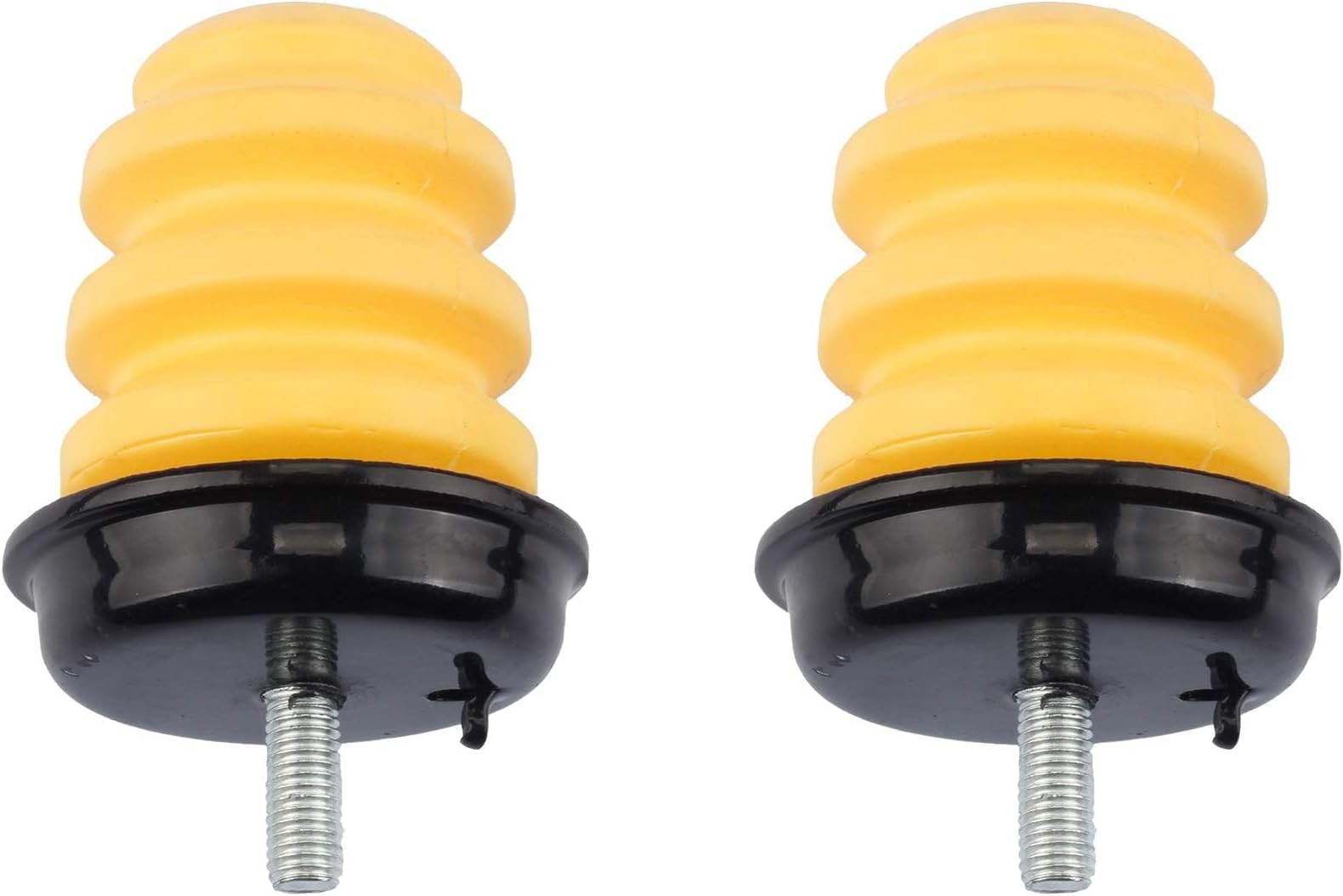 Dasbecan 2PCS Rear Axle Bumper Compatible With Chevy Silverado 1999-2007 GMC Sierra Classic 1500 Bump Stops Replaces# 15712438 523-049