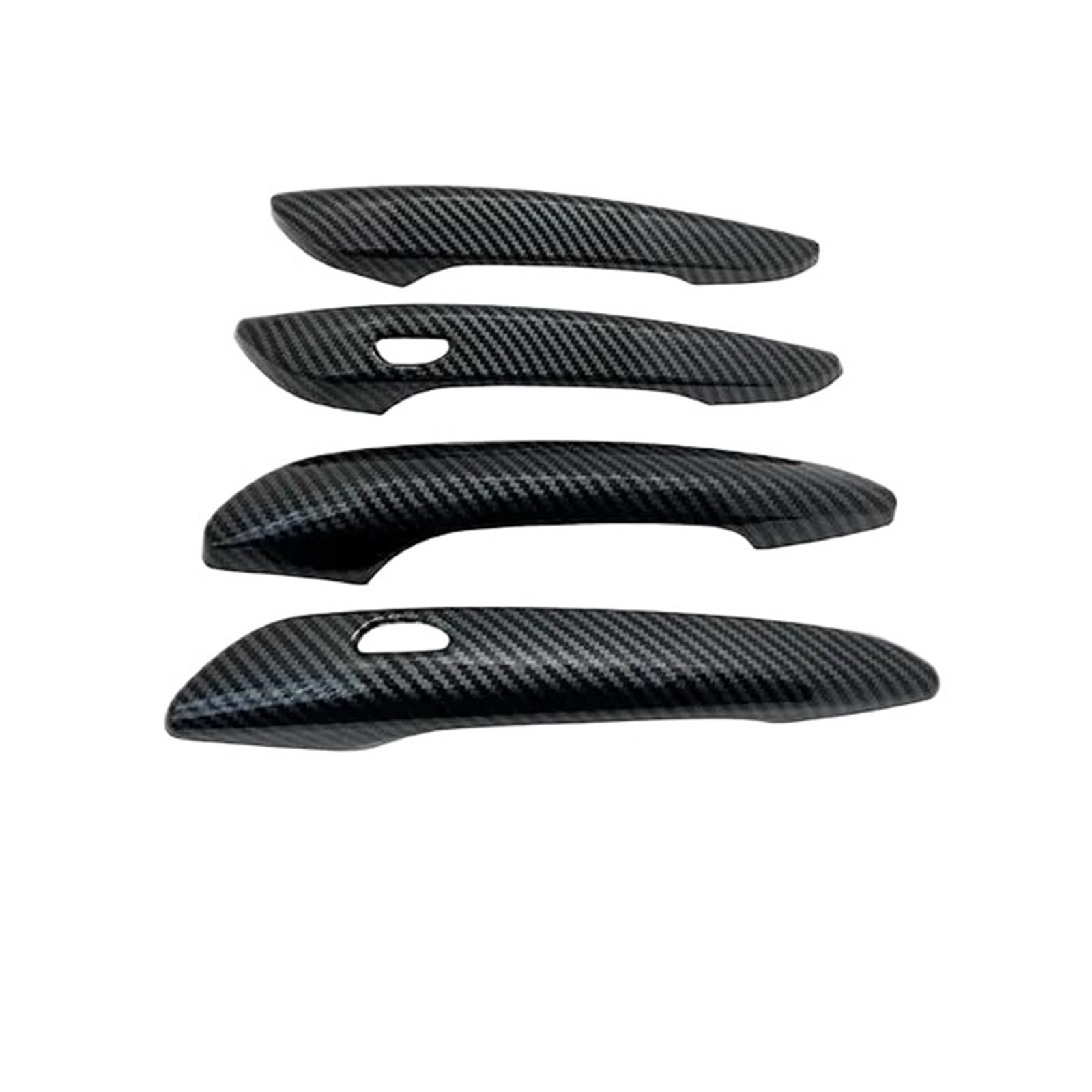 Cavinbdz Carbon Fiber Texture Car Exterior Door Handle Cover Sticker For Mazda Cx-60 Cx60 Kh 2022 2023 2024 2025 (Carbon Fiber Texture)
