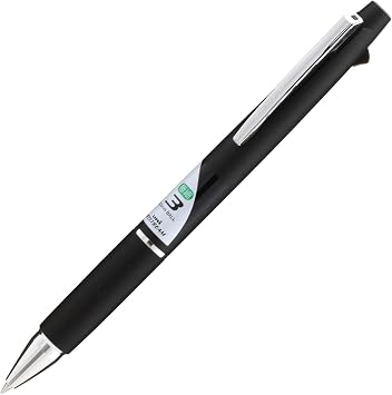 Mitsubishi Pencil Tri-Color Ballpoint Pen, Jetstream 0.5, Black, Easy to Write, SXE380005.24
