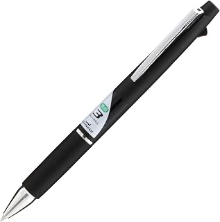 三菱鉛筆 Mitsubishi Pencil SXE380005.24 Jetstream Tri-Color Ballpoint Pen, 0.5, Black