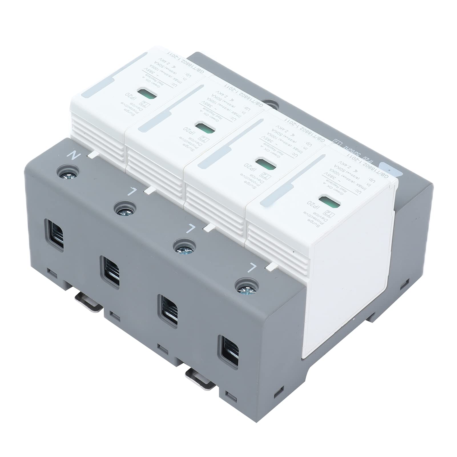 Protezione Contro le Sovratensioni Scaricatore 220V 380V Protezione Contro le Sovratensioni per la Casa Dispositivo di Protezione Contro i Tuoni per Scatola di Distribuzione