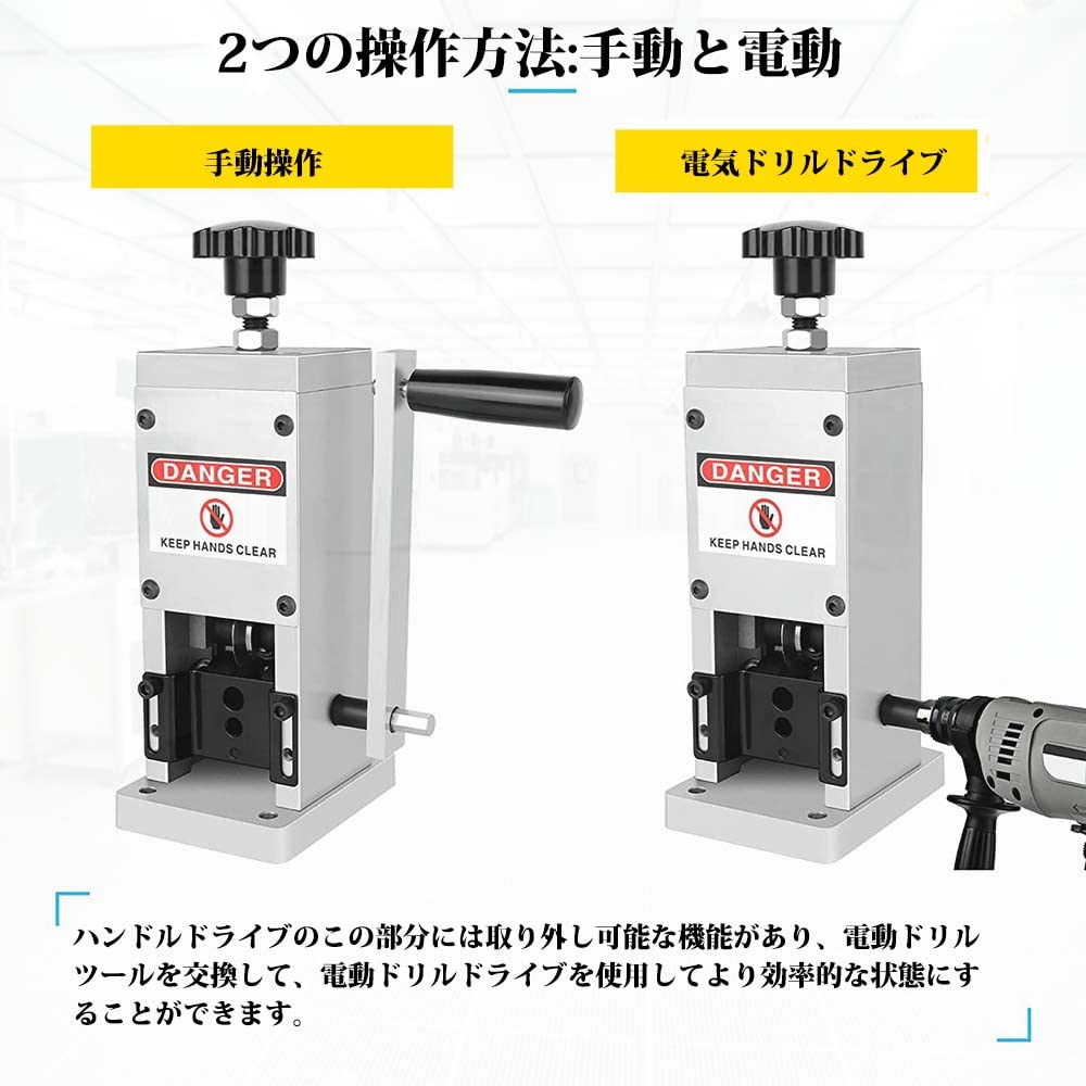 Amazon | Pudibei剥線機 ワイヤーストリッパー 電線皮むき器 ケーブル