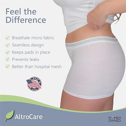 Miniatura 3 de AltroCare Paquete de 5 ropa interior desechable, posparto e incontinencia, talla LXL