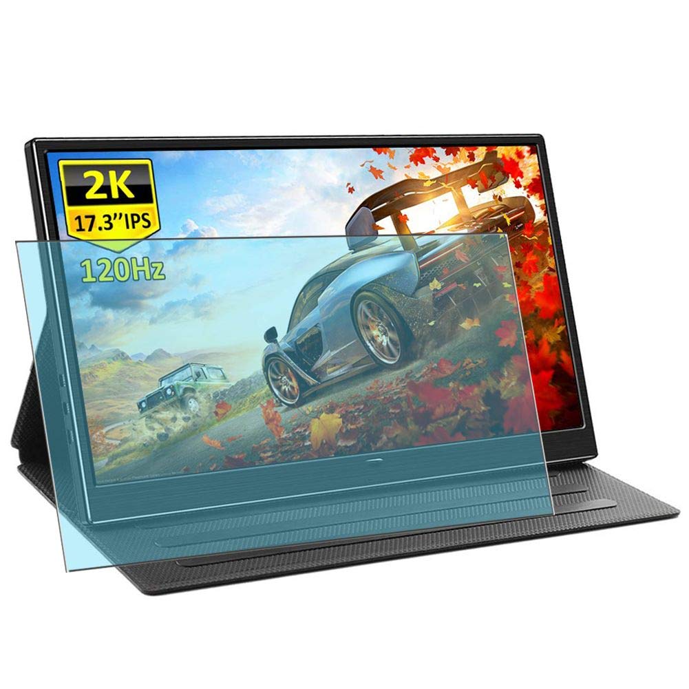 [2 Pack] Synvy Anti Blue Light Screen Protector, compatible with Corkea Magedok 17.3" Monitor Guard Skin [ Not Tempered Glass Protectors ]