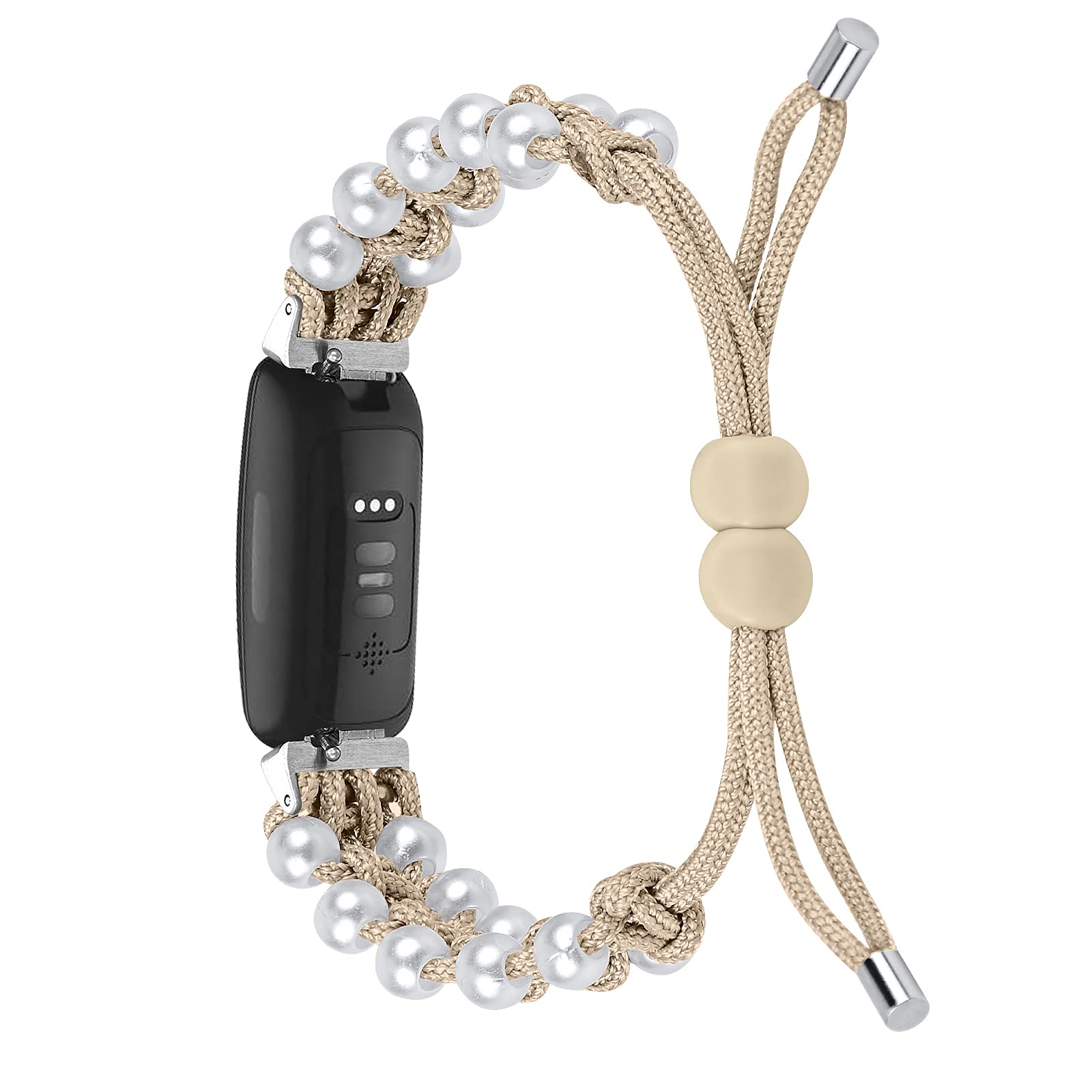 Niboow Cinturino Compatible con Fitbit Inspire HR/Ace 2, Uomini Donne Ricambio Regolabile Watch Band, Sport Nylon Traspirante Leggero Cinturino Compatible con Fitbit Inspire/Inspire 2-Blu