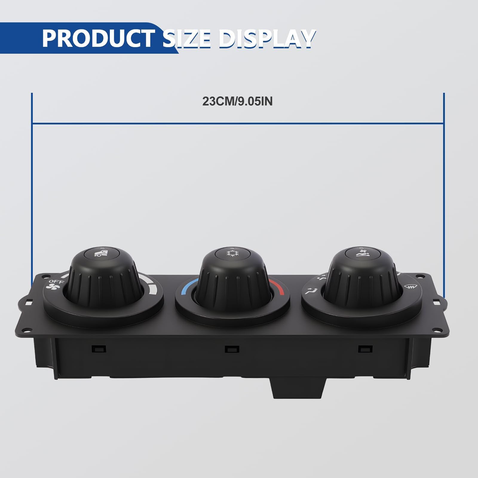 Pannello Controllo climatico del riscaldatore ' condizionata in Costruzione ABS Adatto per i Modelli T600 T800 1013-11-000 Componente HVAC