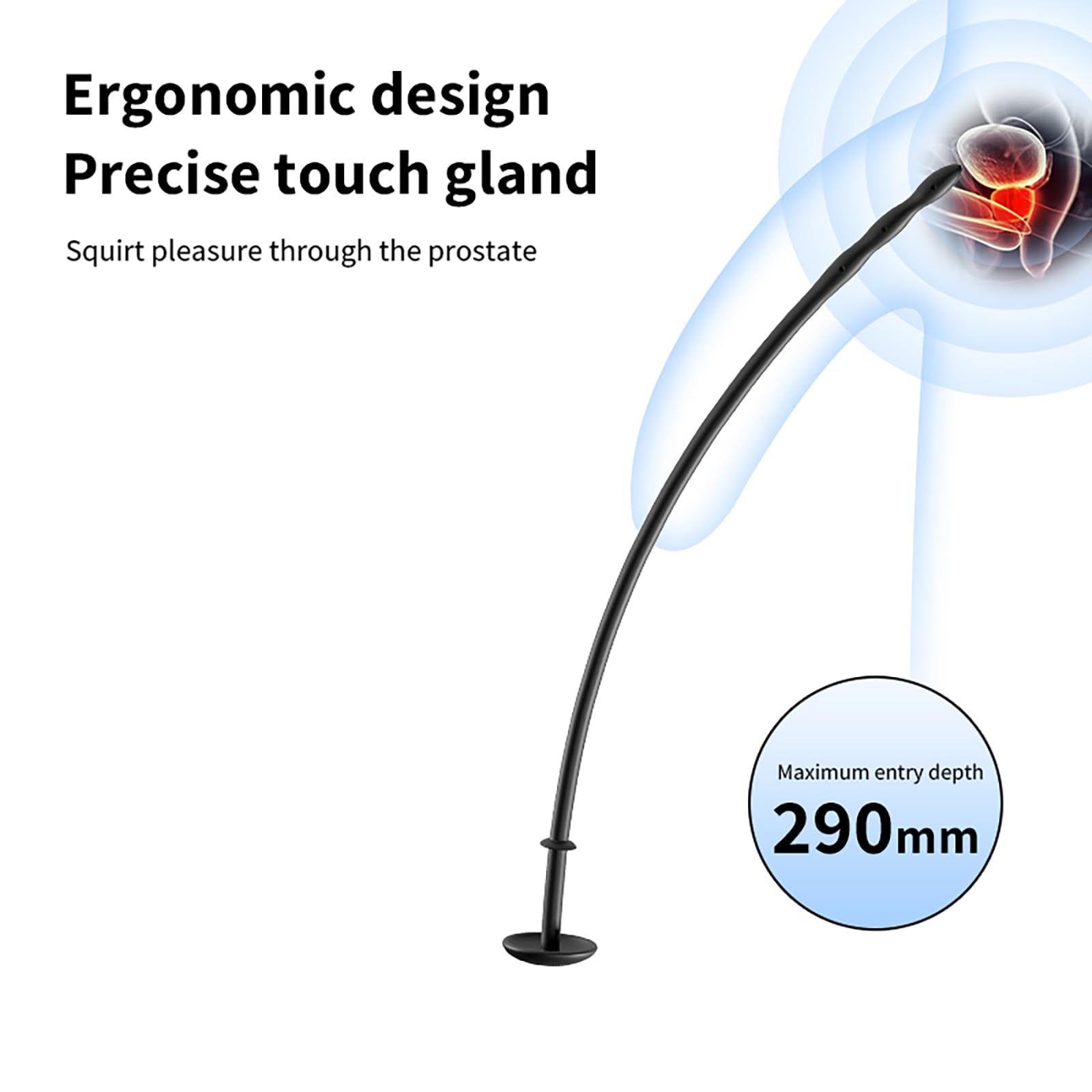 Plug Del Pene Dilatatore Uretrale Cavo Plug Uretra Catetere in Silicone Uretra Uomo Dilatatori Stimolazione Della Prostata Giocattolo Del Sesso (Set,1)