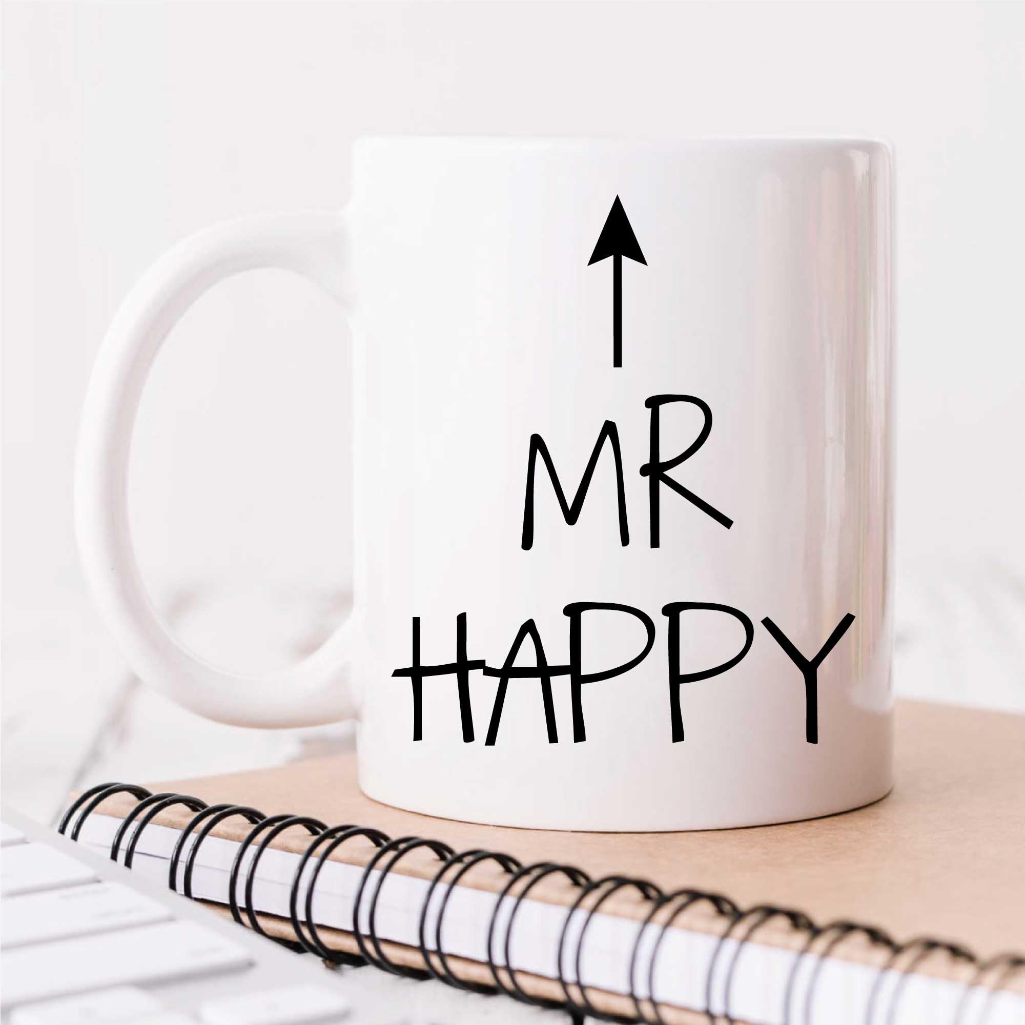 60 Second Makeover Limited Mr Happy Mug Husband Dad Uncle Boyfriend Grandpa Grandad Gift Cup Ceramic Fathers Day