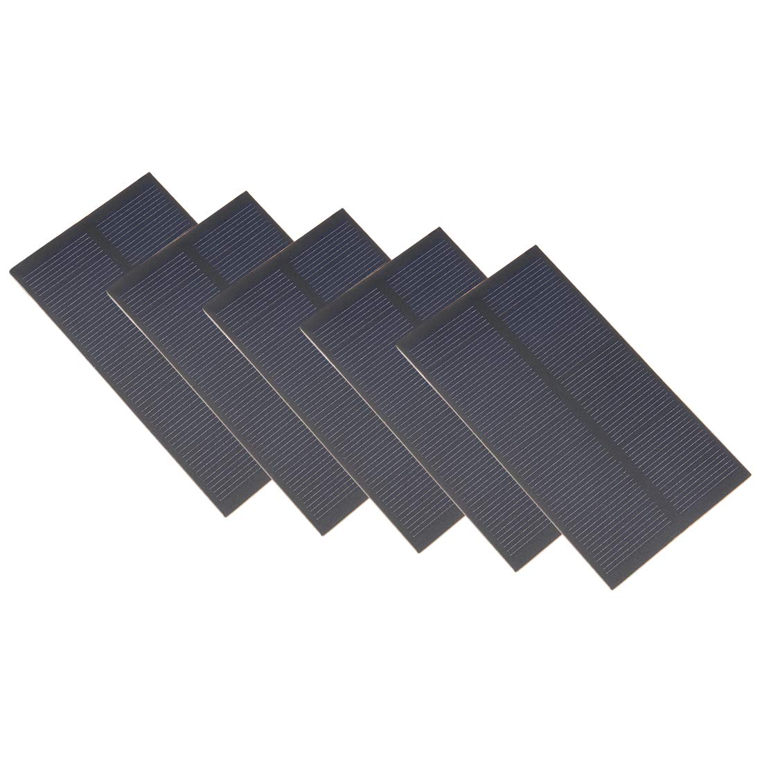 uxcell 5Pcs 1W 5V Micro Solar Panel Module DIY Polysilicon for Toys Charger-image-48